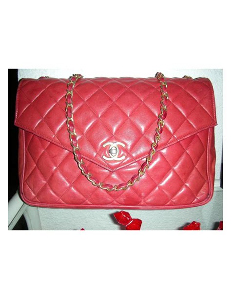 sac chanel timeless rouge|sac Chanel temps.